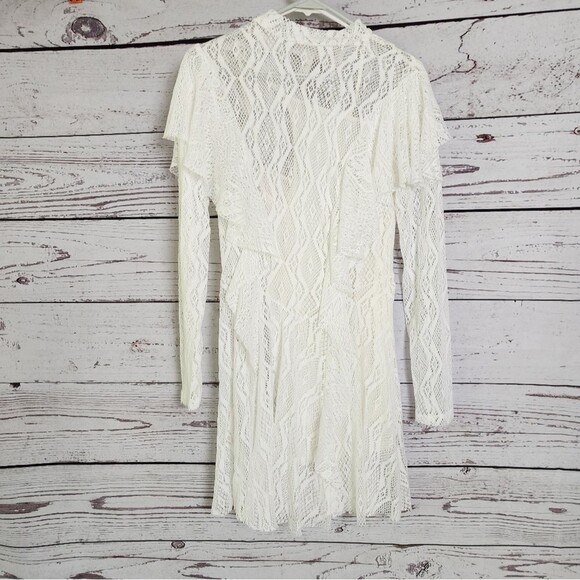 Free People White Rock Candy Lace Dress Small NWT - Picture 2 of 7